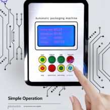 Máy Đóng Gói Chất Lỏng Tự Động Mini Ép 3 Cạnh 7 bang dieu khien ho tro tieng anh va tieng trung