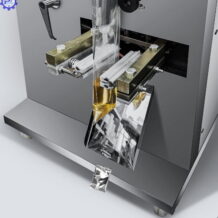 Máy Đóng Gói Chất Lỏng Tự Động Mini Ép 3 Cạnh 8 dau chiet rot lam viec linh hoat