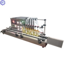 Máy Chiết Rót 6 Vòi Tự Động Mini 3000BPH 6 may chiet rot 6 voi tu dong mini 2