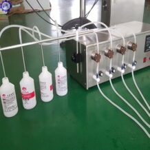 Máy Chiết Rót Dạng Lỏng 8 Vòi Bán Tự Động 7 Máy chiết rót dạng lỏng 8 vòi bán tự động