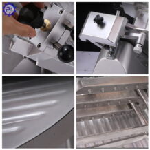 Máy Thái Thịt Tự Động SL-300B 9 cau tao cac bo phan may sl300b chac chan