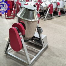 Máy Trộn Bột Dạng Trống 150L 10 cau tao khung may chu v dam bao khong bi rung lac khi van hanh