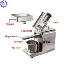 Máy Ép Dầu Thực Vật ZJ-609 9 cau tao may ep dau zj 609 an toan