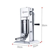 Máy Đùn Xúc Xích Quay Tay 3 Lít 10 kich thuoc may dun xuc xich quay tay 3l nho gon