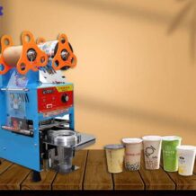 Máy Dán Miệng Cốc ET-A9 Tự Động 6 may dan mieng coc et a9 tu dong 4