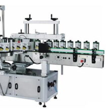 Máy Dán Nhãn Decal Chai Vuông Hai Mặt Tự Động 7 may dan nhan decal chai hai mat 4