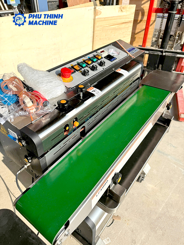 Máy Hàn Miệng Túi Liên Tục LF 1080 Giá Tốt 15 Máy Đóng Gói Hàn Miệng Túi Liên Tục LF 1080 có Băng Tải
