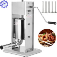 Máy Đùn Xúc Xích Quay Tay 3 Lít 8 may dun xuc xich trang bi 4 dau dun da kich co