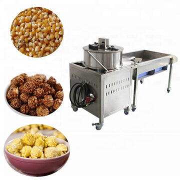 Máy Làm Bắp Rang Bơ Công Nghiệp Bằng Điện Có Giá Đổ