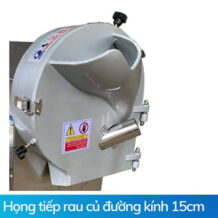 Máy Thái Rau Củ Quả Đa Năng 10 may thai rau cu qua da nang co hong tiep rau cu qua voi duong kinh lon len den 15cm
