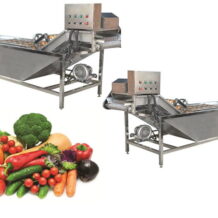 Máy Rửa Rau Củ Quả Công Nghiệp GY-QP-2500 8 may van hanh an toan em va khoe tranh rung giat khi chay