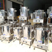 Nồi Nấu Cháo 150L 8 nau chao bang noi 150l khong bi ben khe