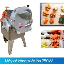 Máy Thái Rau Củ Quả Đa Năng 9 san pham co cong suat lon vong quay luoi dao len den 300 vong phut