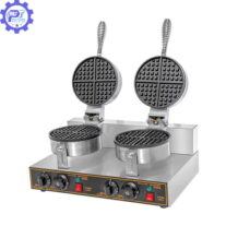 Máy Làm Bánh Quế Nồi Đôi 10 than may duoc thiet ke nho gon xinh xan