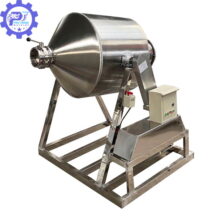 Máy Trộn Bột Dạng Trống 50L 8 thung tron bot khong goc khuat dam bao nguyen lieu duoc dao dong deu