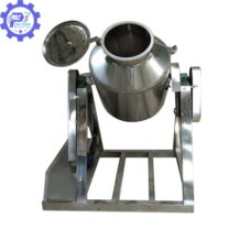 Máy Trộn Bột Dạng Trống 50L 10 thung tron dang tru khep kin khong bi that thoat nguyen lieu