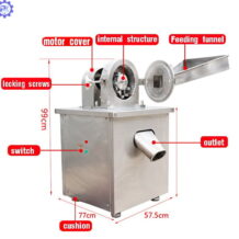 Máy Nghiền Dược Liệu Siêu Mịn WN-200 7 cau tao may don gian de van hanh