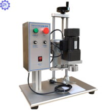 Máy Siết Nắp Chai Tròn Bán Tự Động 7 may siet nap chai ban tu dong van hanh em ai