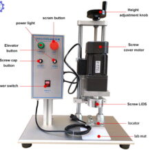 Máy Siết Nắp Chai Tròn Bán Tự Động 8 may siet nap chai tron cau tao don gian de su dung