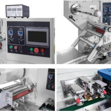 Máy Đóng Gói Dạng Ngang 8 bang dieu khien plc de thao tac