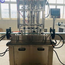 Máy chiết rót dung dịch sệt 2-12 đầu piston tự động