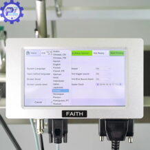 Máy Indate Phun Nhiệt Tự Động HC210 8 may indate phun nhiet tu dong HC210 su dung he dieu hanh linux hien dai bac nhat