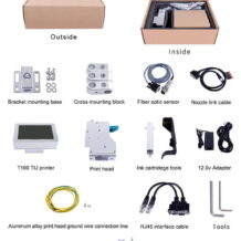 may indate phun nhiet tu dong HC190 1 dau in duoc trang bi nhieu thong so quan trong