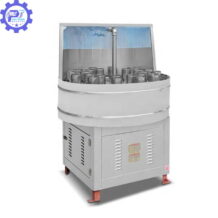 Máy Rửa Chai bán Tự Động 11 may rua chai duoc thiet ke them voi hoa sen giup rua ben ngoai chai