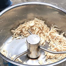 quy trinh san xuat cha bong