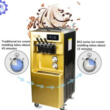 Máy Làm Kem Tươi BJ-218C 8 thoi gian lam kem nhanh khong bi dong da