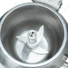 Máy Xay Giò Chả 25kg Có Biến Tần 11 coi xay 2 lop co khoang bo da rong giup gio khong bi chet