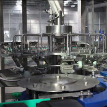 Dây Chuyền Chiết Rót Cồn Tự Động 10 suc rua chai