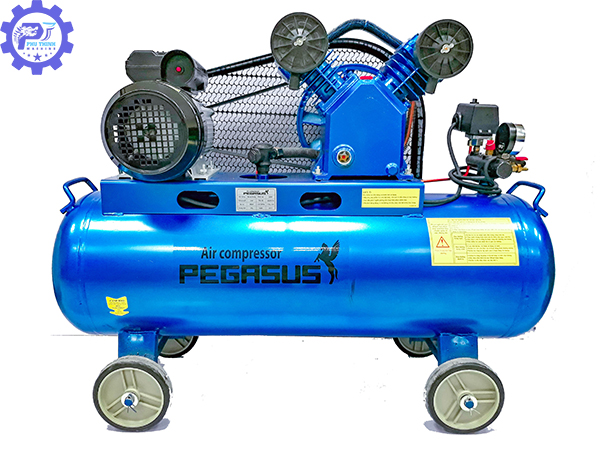 máy nén khí dây đai pegasus PT-0.17/8-120l