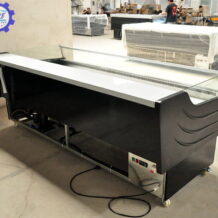 Tủ Thịt Tươi Màn Kéo Không Cửa 2M XF-2 10 tu lam lanh bang quat gio han che dong tuyet