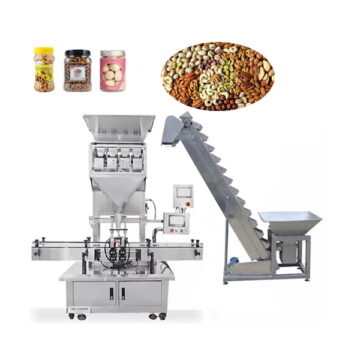 Máy Chiết Hạt Dạng Hũ Có Gầu Cấp Liệu