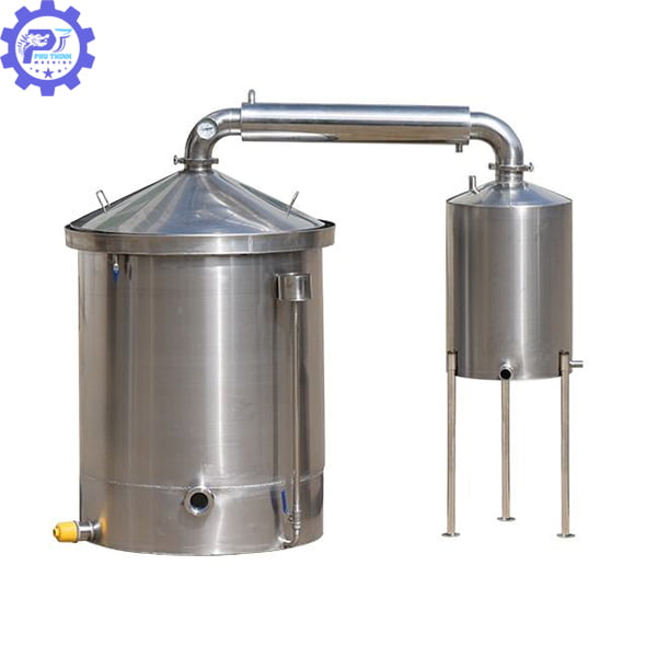 Dây Chuyền Sản Xuất Rượu Gạo 3 noi nau ruou duoc lam bang chat lieu an toan cho thuc pham
