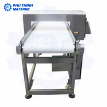 Máy dò kim loại trong thực phẩm tự động có băng tải