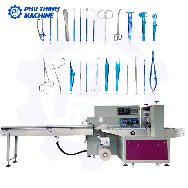 Máy đóng gói dụng cụ Y tế 10 Máy đóng gói dụng cụ Y tế Phú Thịnh