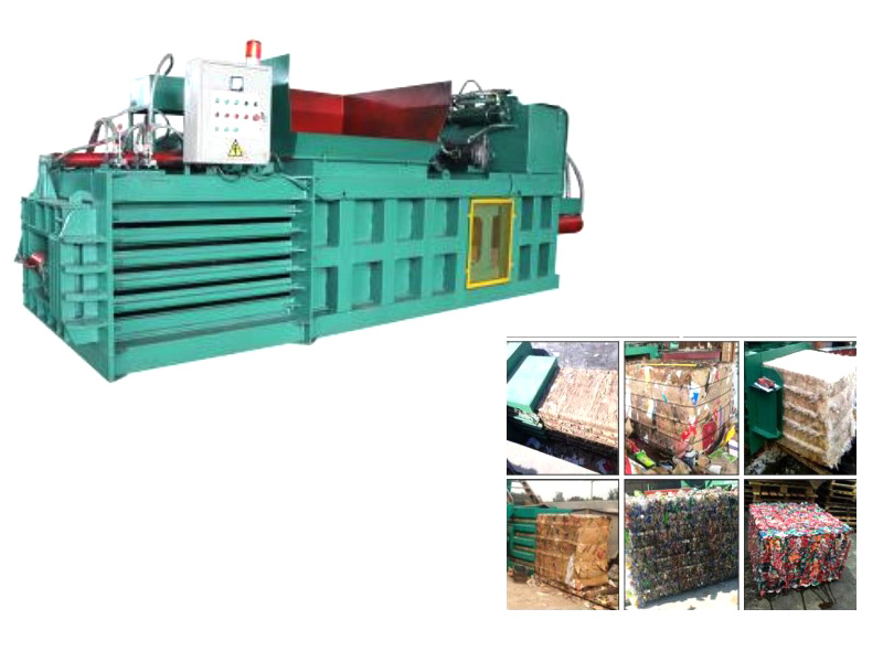 Máy Ép Phế Liệu Thuỷ Lực 13 Máy đóng gói ép phế liệu dạng ngang