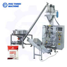Máy đóng gói bột chà ron cấp liệu tự động