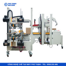 Máy đóng gói dán thùng carton tự động