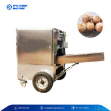 Máy bóc vỏ dừa khô