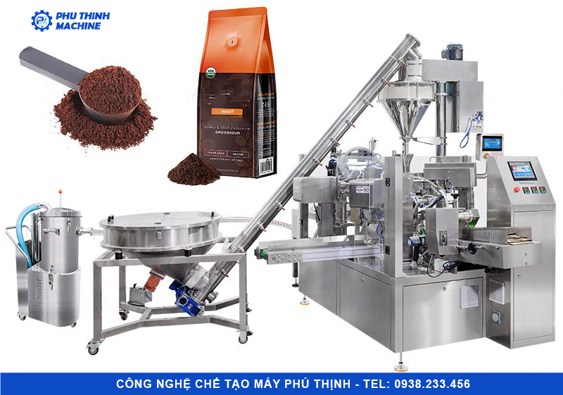 Máy đóng gói cafe bột giá cao không?