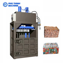 Máy ép lon bia phế liệu với lực ép lên đến 200 tấn