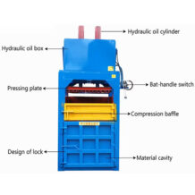 Máy ép phế liệu lực ép 60 tấn Phú Thịnh giá cạnh tranh