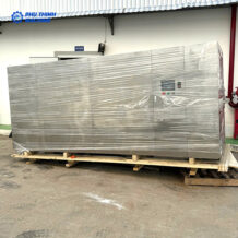 Máy triệt trùng chai lọ trong dây chuyền chiết rót vắc xin