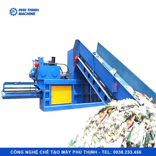 Dây chuyền máy ép phế liệu ép kiện Rơm chắc đẹp thẩm mỹ giá tốt nhất
