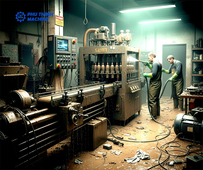 Quy trình xử lý thiết bị máy móc bị ngập nước 1 Quy trình xử lý máy móc thiết bị, bị ngập nước cho người sử dụng.