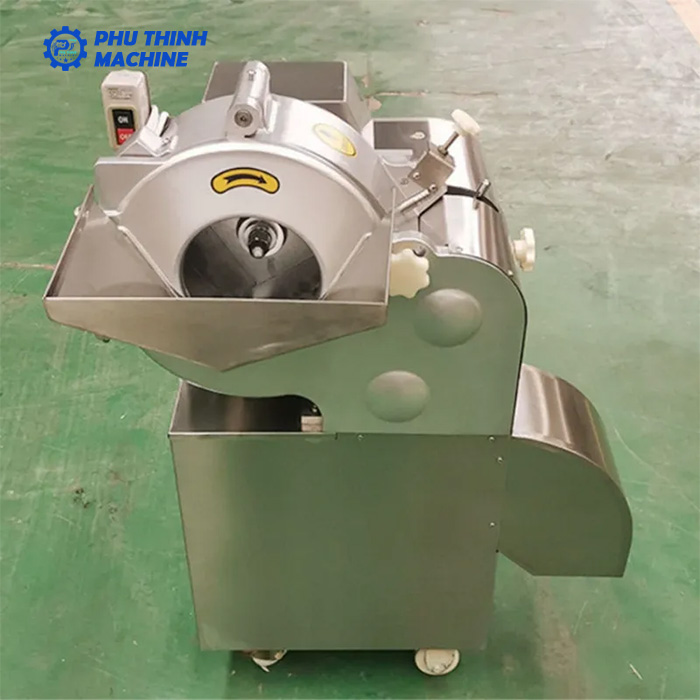 Máy Thái Rau Củ Quả ZLF 11 Cắt rau củ dạng hạt lựu nhanh, đẹp với máy ZLF