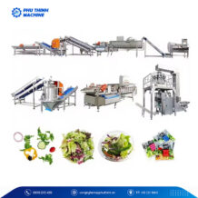 Dây chuyền sơ chế nông sản rau củ quả